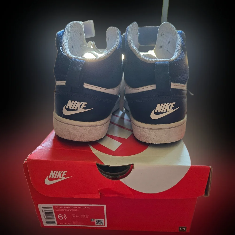 Nike Court Borough MID 2 Youth - Picture 3 of 5
